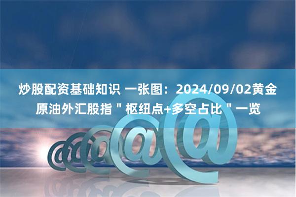 炒股配资基础知识 一张图：2024/09/02黄金原油外汇股指＂枢纽点+多空占比＂一览